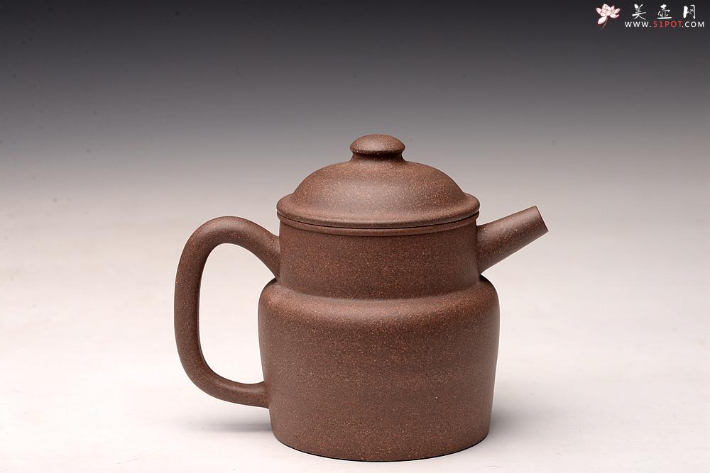 紫砂壶图片：淞庐全手新作 端庄沉稳 文气 高执 - 美壶网