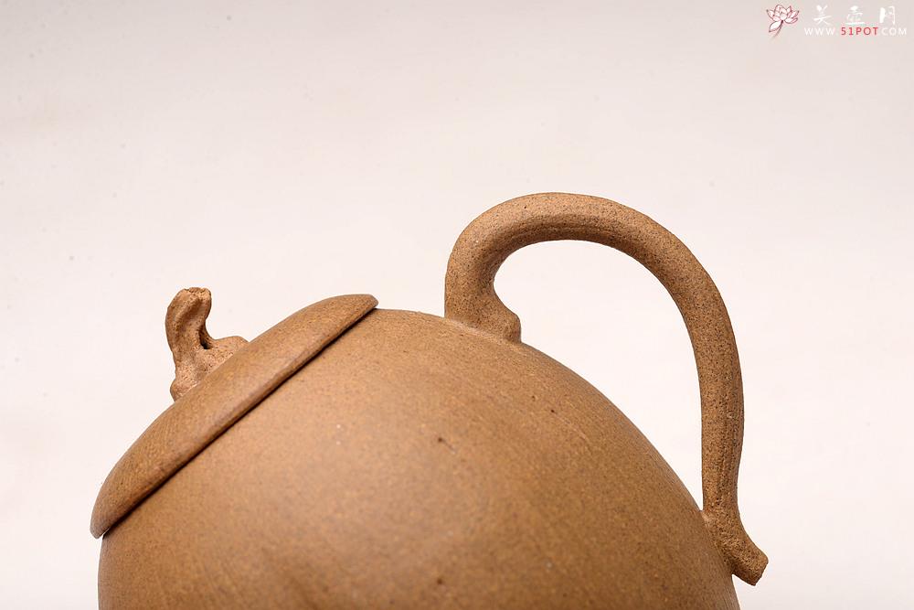 紫砂壶图片：姜建荣全手作品 硕果二 古拙有趣 秀气可人 - 美壶网