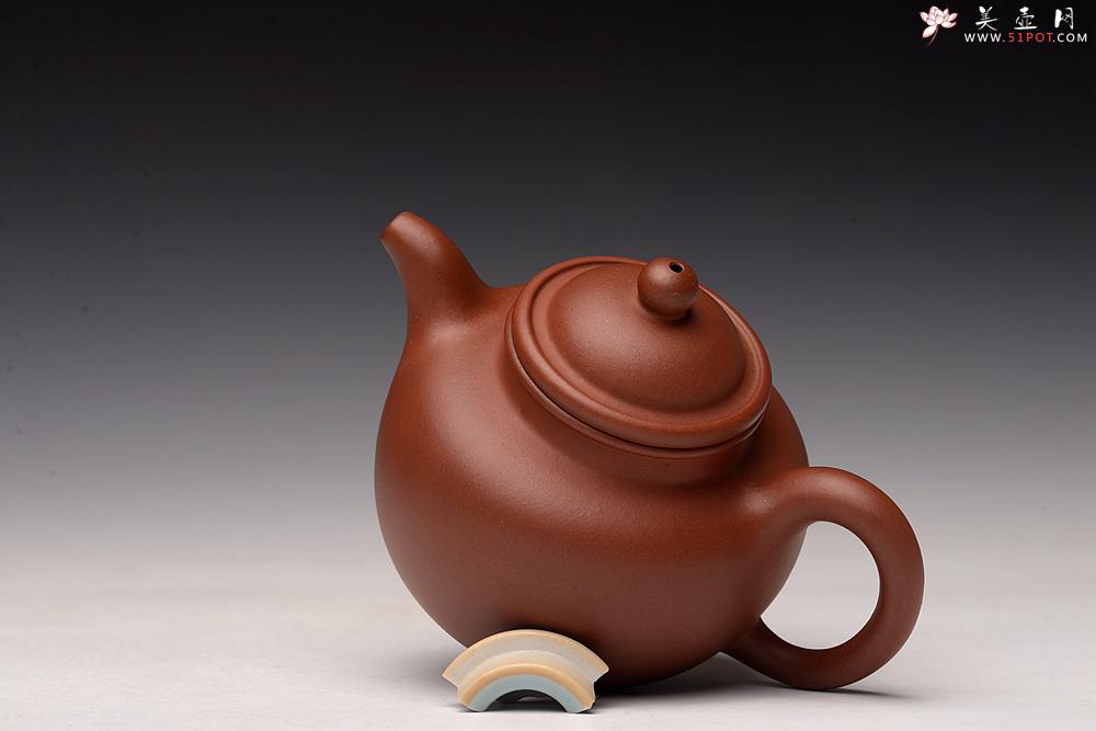 紫砂壶图片：赵浩淼丙申春 摹古作品  全手莲子 雄厚霸气 经典再现 - 美壶网