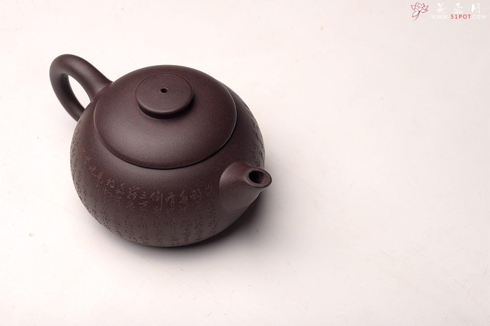 紫砂壶图片：鸿渝山房新品 美壶特惠  茶人最爱 有趣实用 心经巨轮 - 美壶网