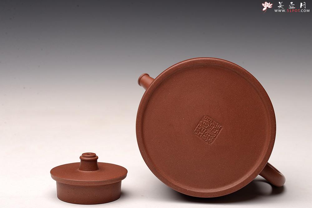 紫砂壶图片：全手摹古之作 汉铎 优质底槽青 典雅大方 - 美壶网