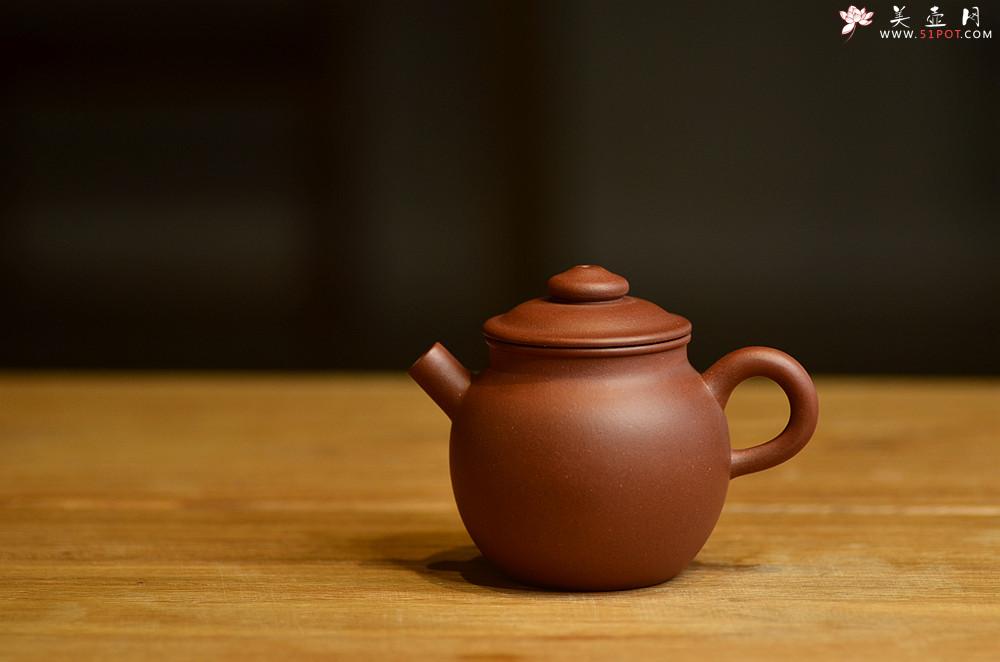 紫砂壶图片：美壶特惠 玩味巨轮 茶人最爱 实用 独孔加不锈钢滤网 - 美壶网