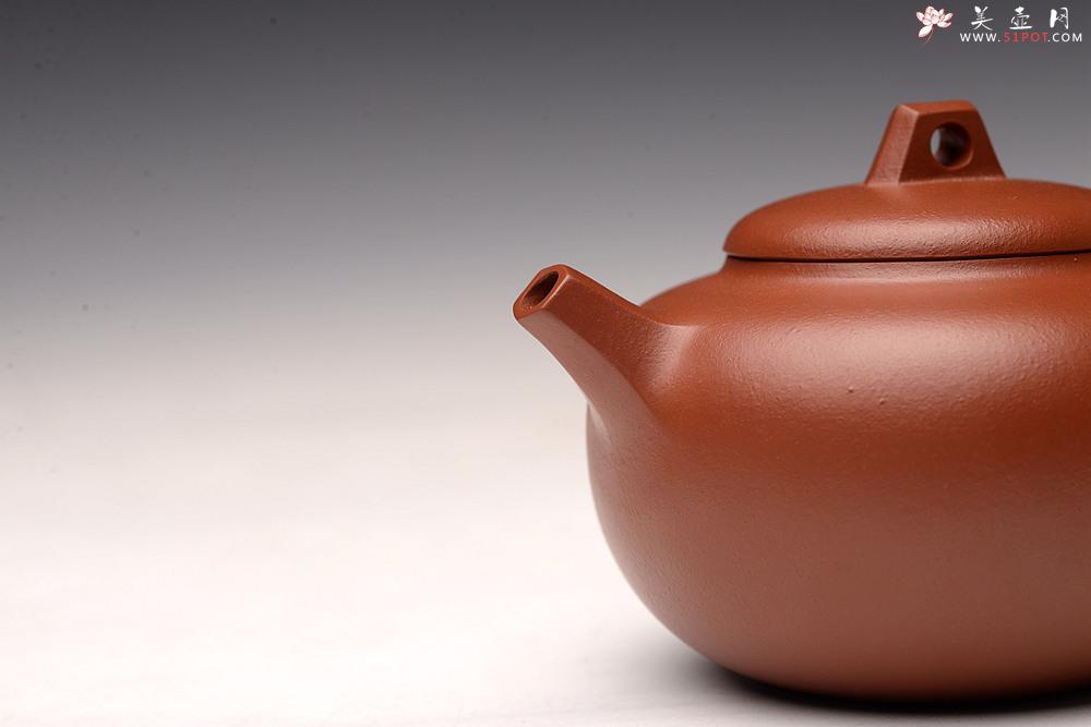 紫砂壶图片：唐文老师新作 优质朱泥 六方圆珠 ~次品率大:( - 美壶网