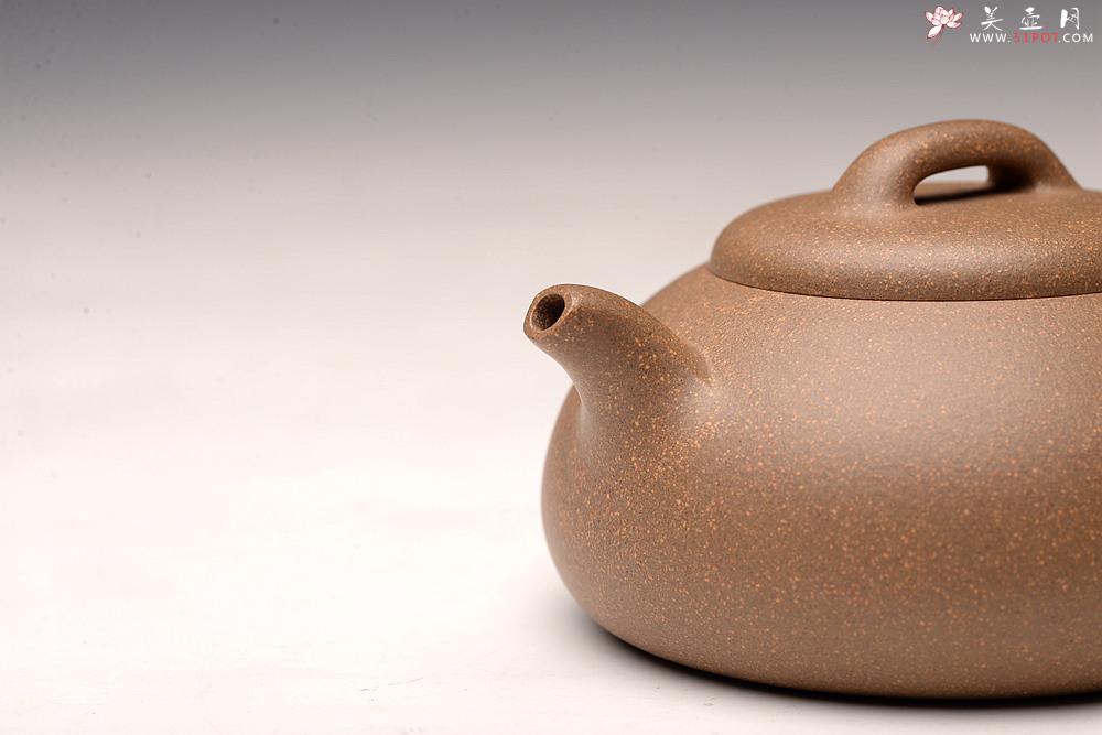 紫砂壶图片：大口扁腹 超级实用 美壶特惠 段泥飞泉 - 美壶网