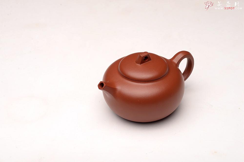 紫砂壶图片：唐文老师新作 优质朱泥 六方圆珠 ~次品率大:( - 美壶网