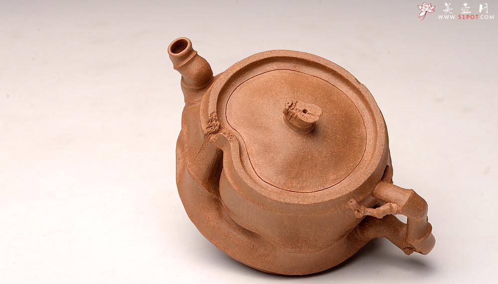 紫砂壶图片：林秀明丙申春 全手精品 文雅十足 原创作品 闻竹套组 耐品玩味~杯50cc - 美壶网