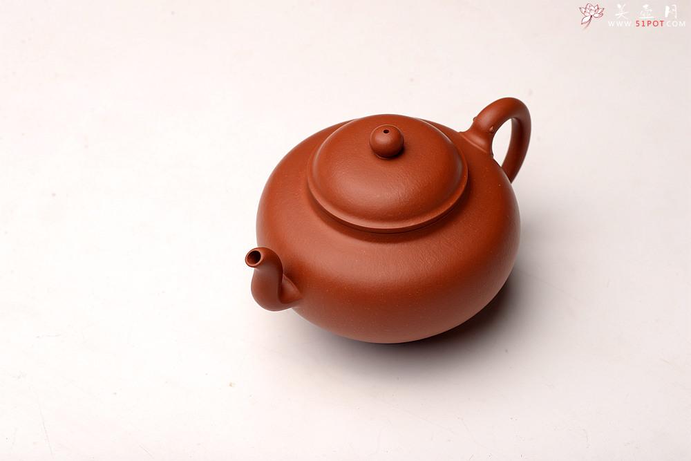 紫砂壶图片：于洪霞丙申春 原创全手作品 朱泥灵龙 秀雅耐品 刹凹仅一只 - 美壶网