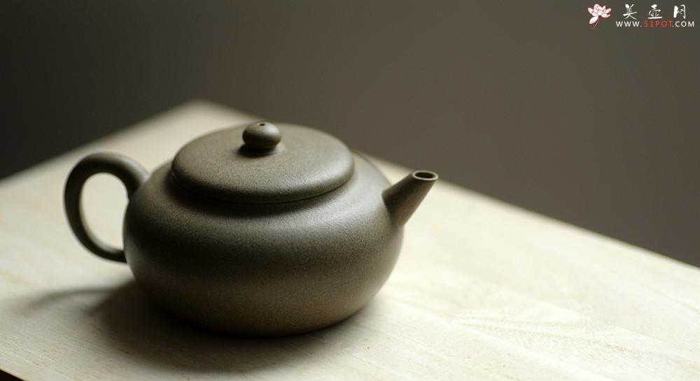 紫砂壶图片：王薇实用全手 圆润可人 优质青段 小玉扁 - 美壶网
