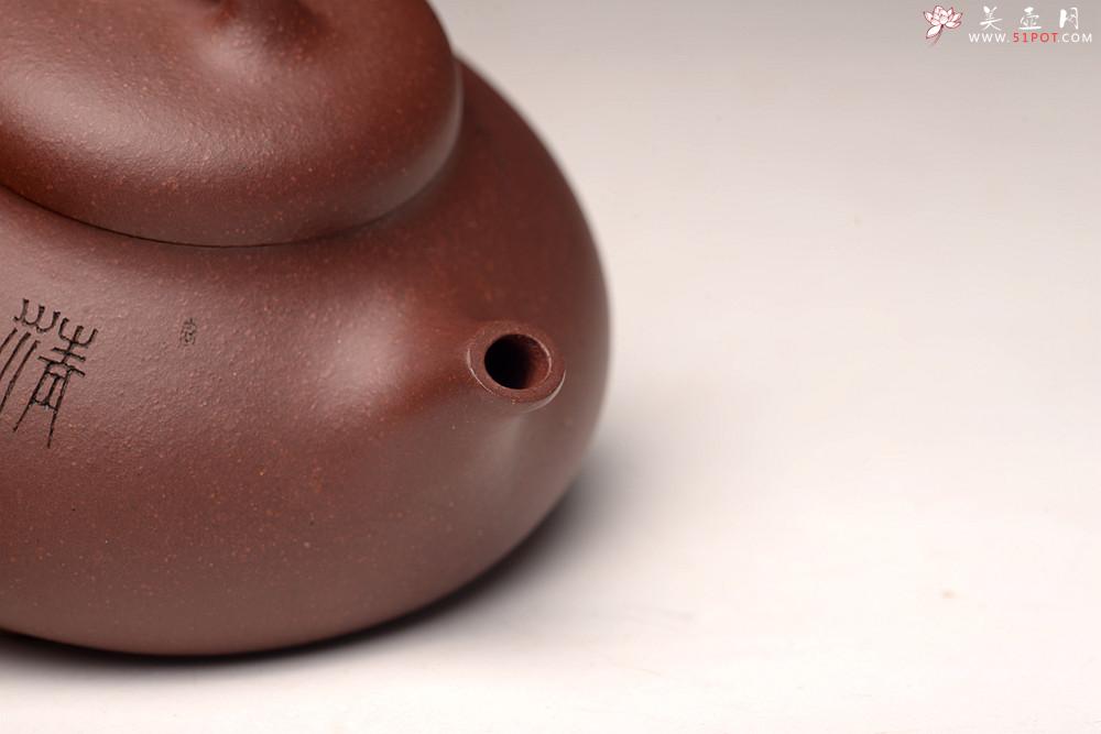 紫砂壶图片：俞欣荣新作 游心堂主人装饰  徐家风格~ 做工精致 美壶特惠 石瓢 - 美壶网
