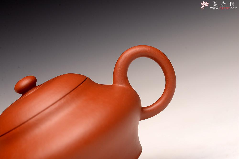紫砂壶图片：徐亚春新作 韵味十足 娇小可人 优质朱泥~全手梨形  - 美壶网