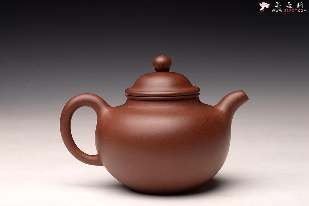 紫砂壶图片：顾小英丙申初夏 全手大亨掇球 优质老紫泥 亭亭玉立 精品佳作 - 美壶网