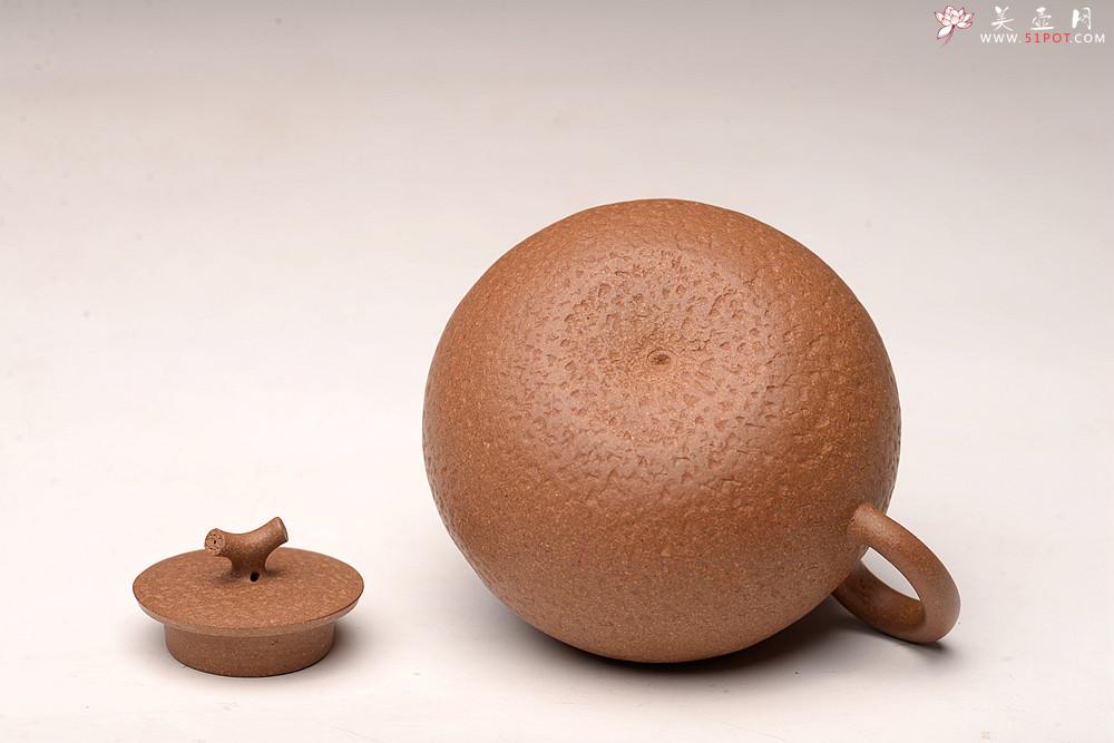 紫砂壶图片：储亚全手小品 优质老段泥 颇具玩味 小桔子 - 美壶网