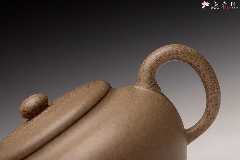 紫砂壶图片：王薇实用全手 圆润可人 优质青段 小玉扁 - 美壶网