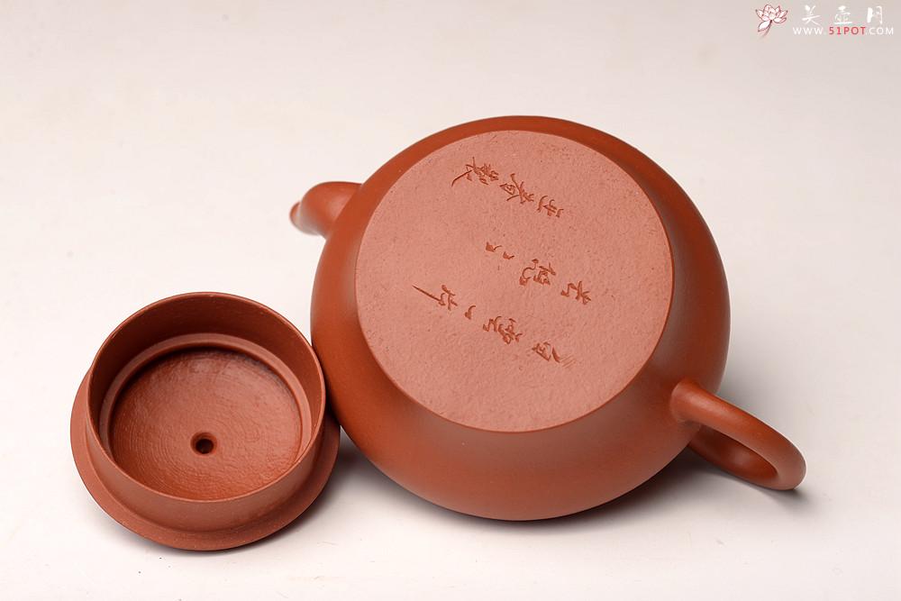 紫砂壶图片：徐亚春新作 韵味十足 娇小可人 优质朱泥~全手梨形  - 美壶网