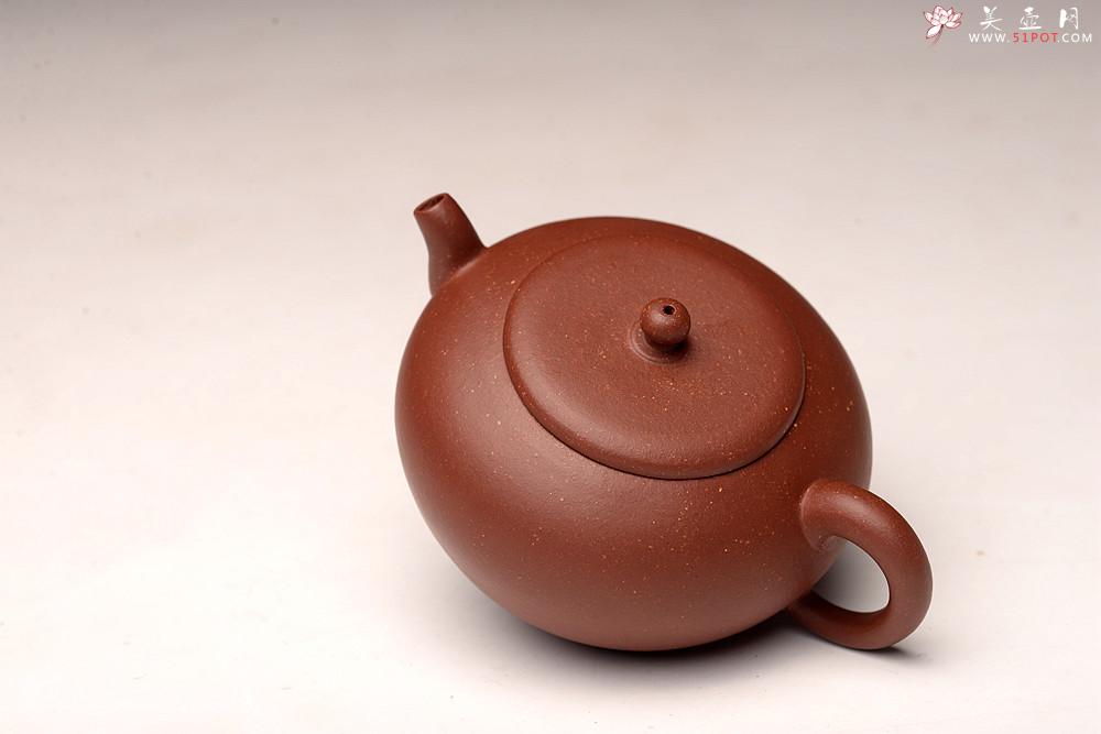 紫砂壶图片：美壶特惠 钱浩丙申全手新作 颇具玩味~ 大口平底 鼓趣 - 美壶网