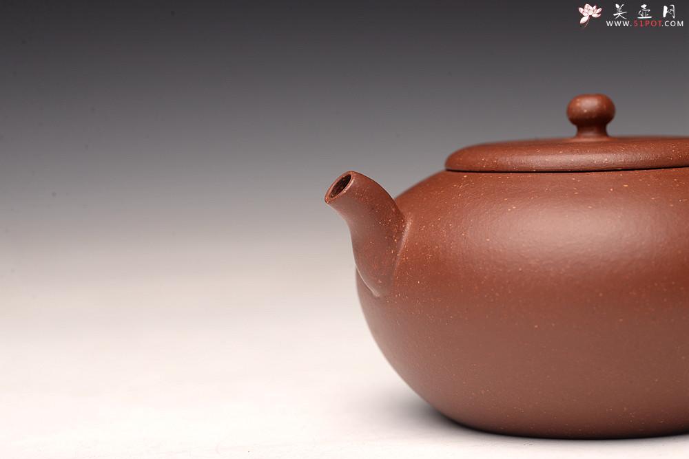 紫砂壶图片：美壶特惠 钱浩丙申全手新作 颇具玩味~ 大口平底 鼓趣 - 美壶网