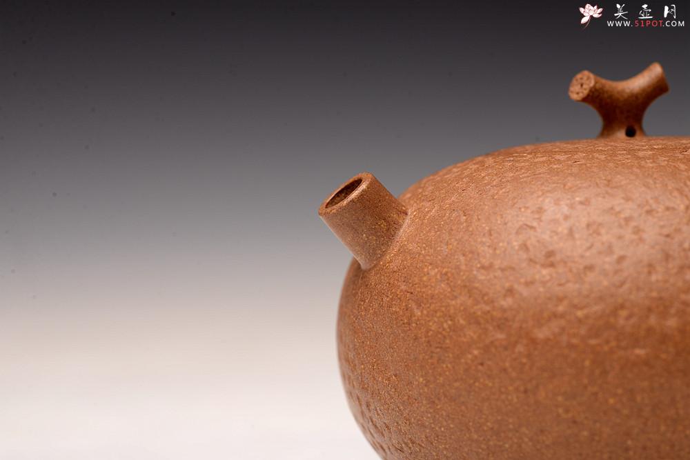紫砂壶图片：储亚全手小品 优质老段泥 颇具玩味 小桔子 - 美壶网