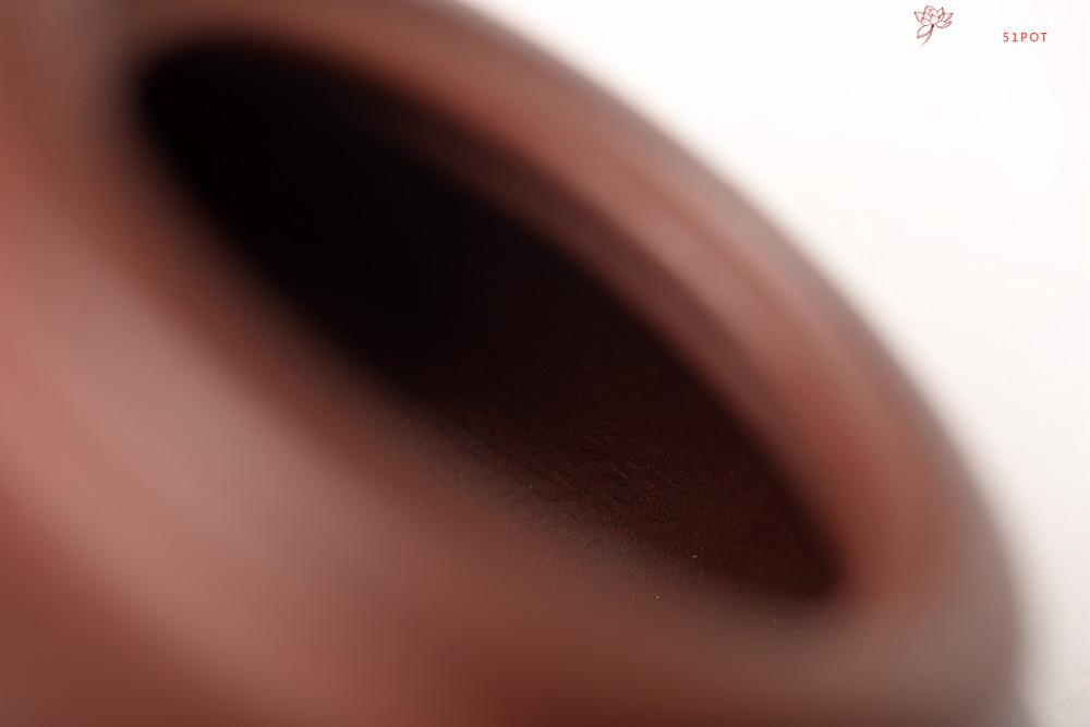 紫砂壶图片：陈进丙申初夏全手新作 筋囊器型 难度之大 端庄优雅 秋蕾 - 美壶网