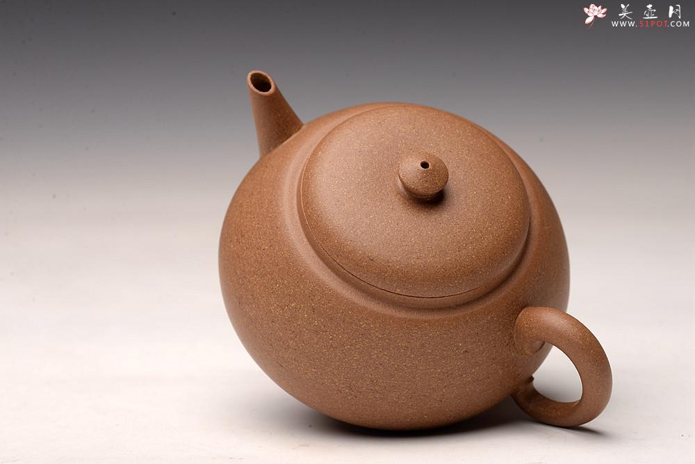 紫砂壶图片：储亚全手明式小品 优质老段泥 文气玩味 如意如意如我心意 - 美壶网