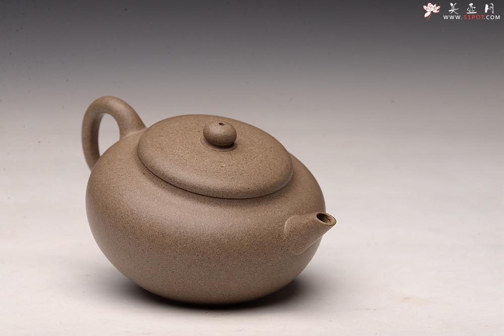 紫砂壶图片：王薇实用全手 圆润可人 优质青段 小玉扁 - 美壶网