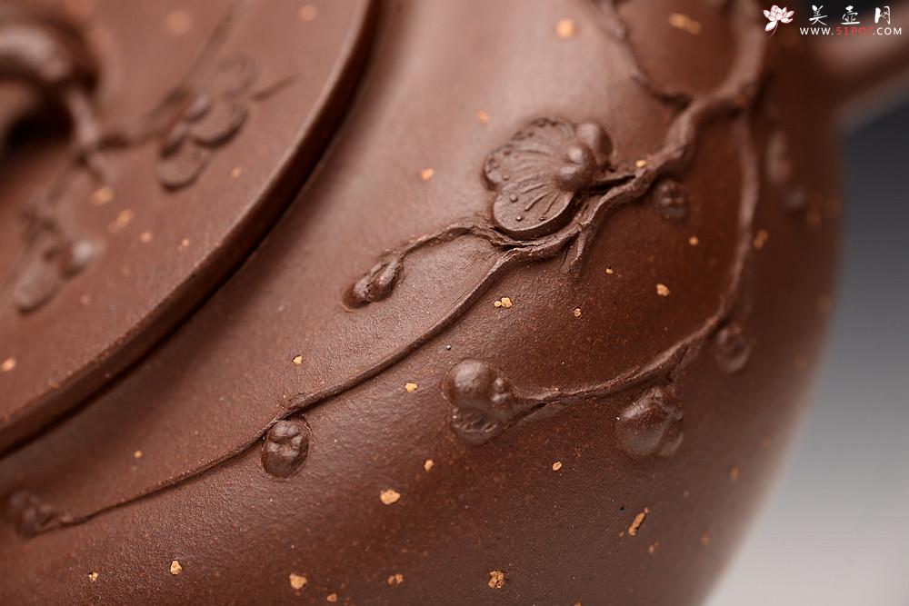 紫砂壶图片:潘丹初丙申夏全手作品~ 温文尔雅 踏雪寻梅 灵秀之作 雪中情 - 美壶网