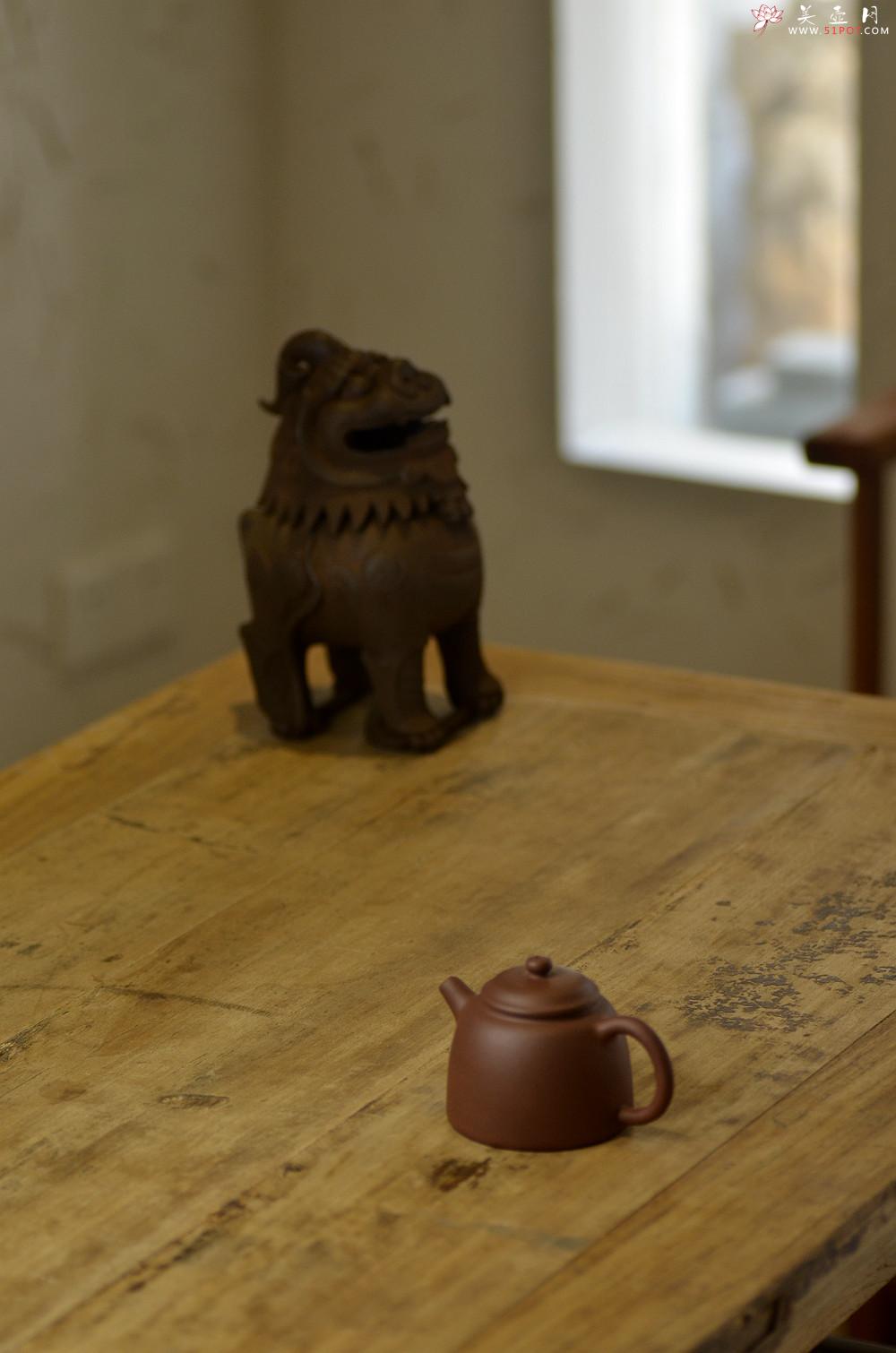 紫砂壶图片：美壶特惠 巨轮系列 杀茶利器  茶人最爱 古朴实用 - 美壶网