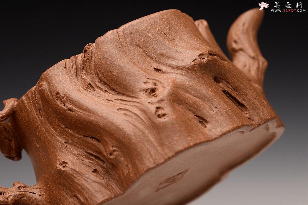 紫砂壶图片：林月长丙申夏全手原创精品 肌理丰富 紫砂新风 学院派 逸林 - 美壶网