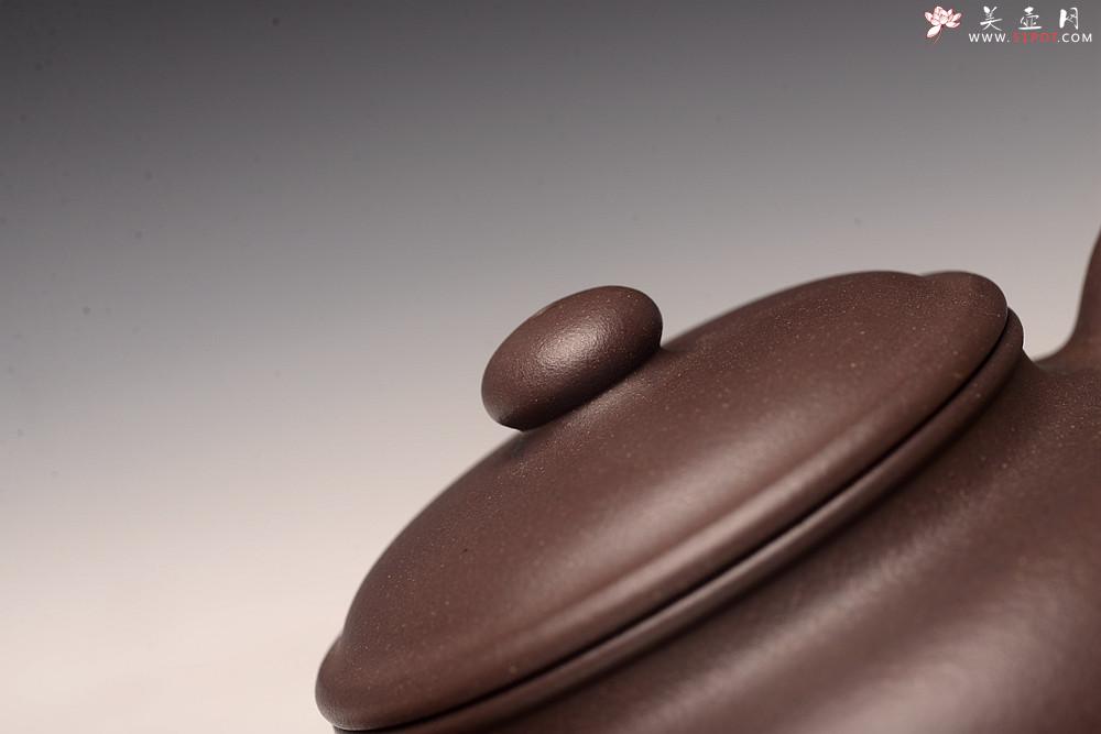 紫砂壶图片：大亨传人邵春良实力代表作 气韵十足 全手大仿古 雄厚丰润 - 美壶网