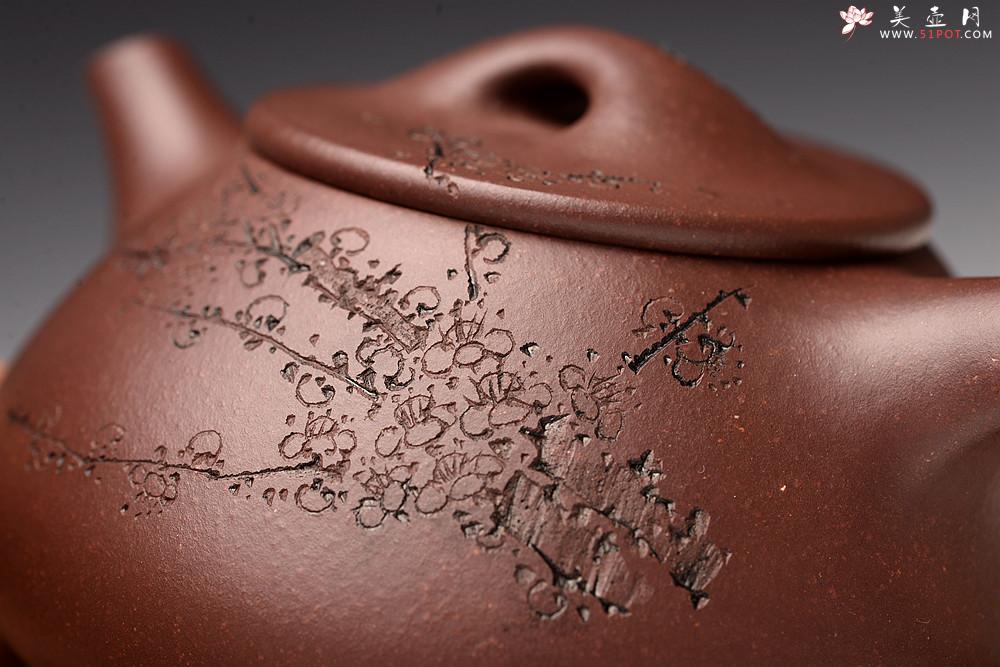 紫砂壶图片：周斌全手文气作品  型正实用  全手满瓢   - 美壶网