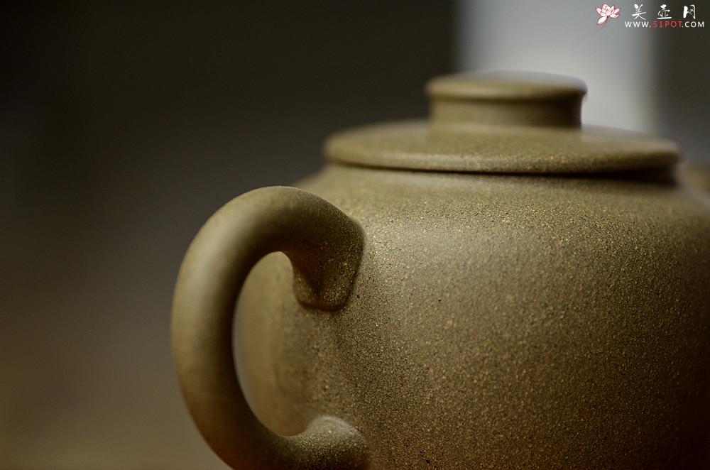 紫砂壶图片：美壶特惠 实用摹古段泥巨轮  杀茶利器 茶人最爱 - 美壶网
