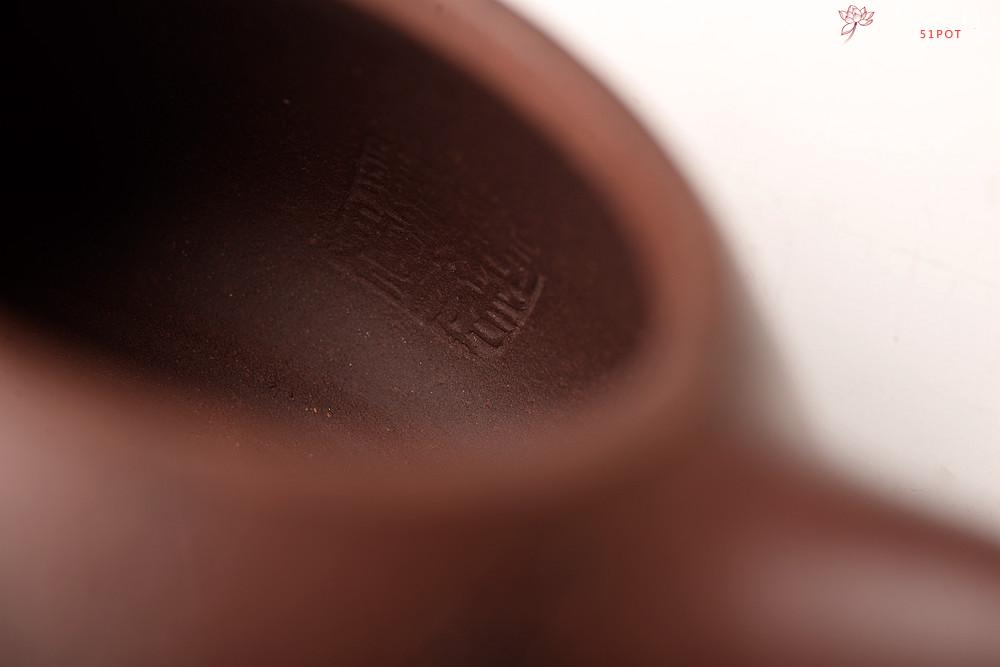 紫砂壶图片：周斌全手文气作品  型正实用  全手满瓢   - 美壶网