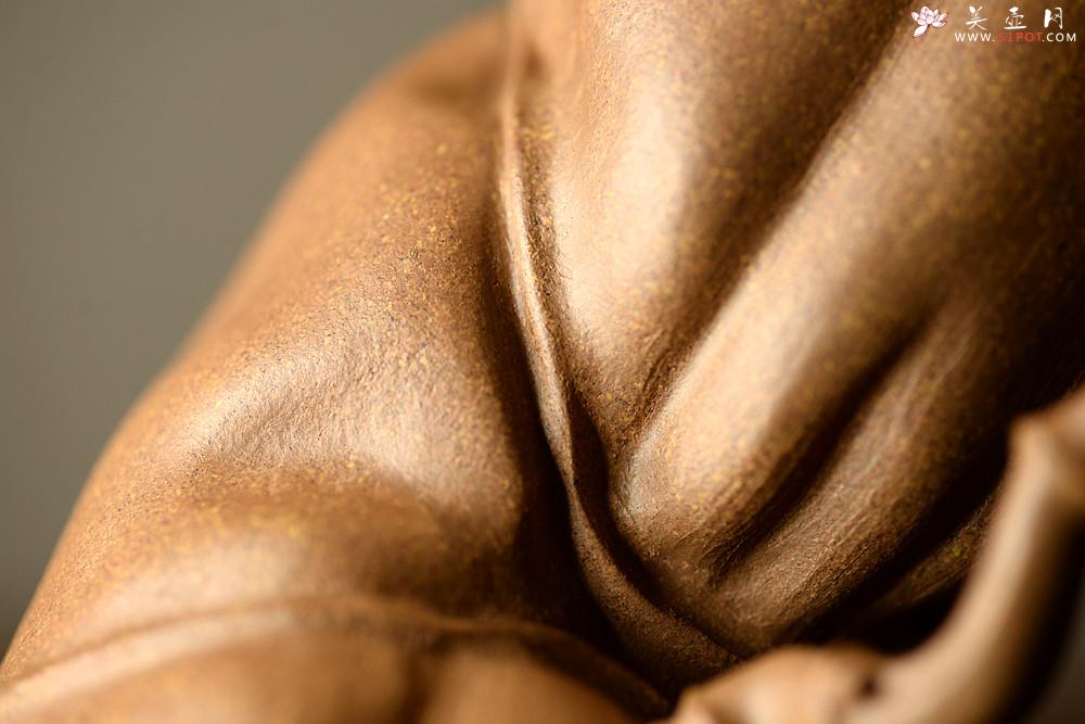 紫砂壶图片:林秀明丙申夏全手原创 摹竹韵寓隐逸之风 隐逸二式 养怡之福可得永年 - 美壶网