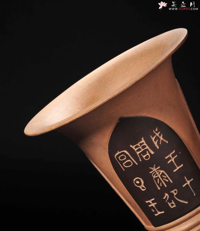 紫砂壶图片：花觚 - 美壶网