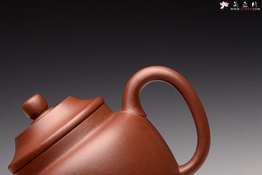 紫砂壶图片：王薇丙申夏全手新作 摹古宫灯 高挑古朴 适用发酵类茶 - 美壶网