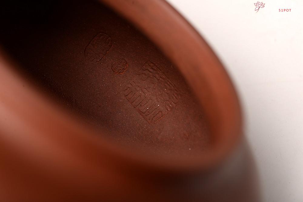 紫砂壶图片：顾小英丙申夏新作 形神兼备 传统经典 全手扁腹 推荐~ - 美壶网