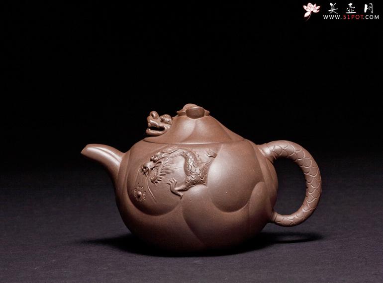 紫砂壶图片：鱼化龙 - 美壶网