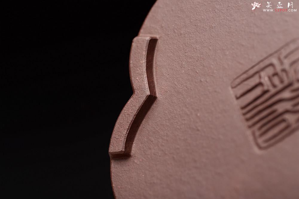 紫砂壶图片：酒虎丙申秋全手新作  梅花周盘 摹古之作 颇具难度 精工 仅此一件 - 美壶网