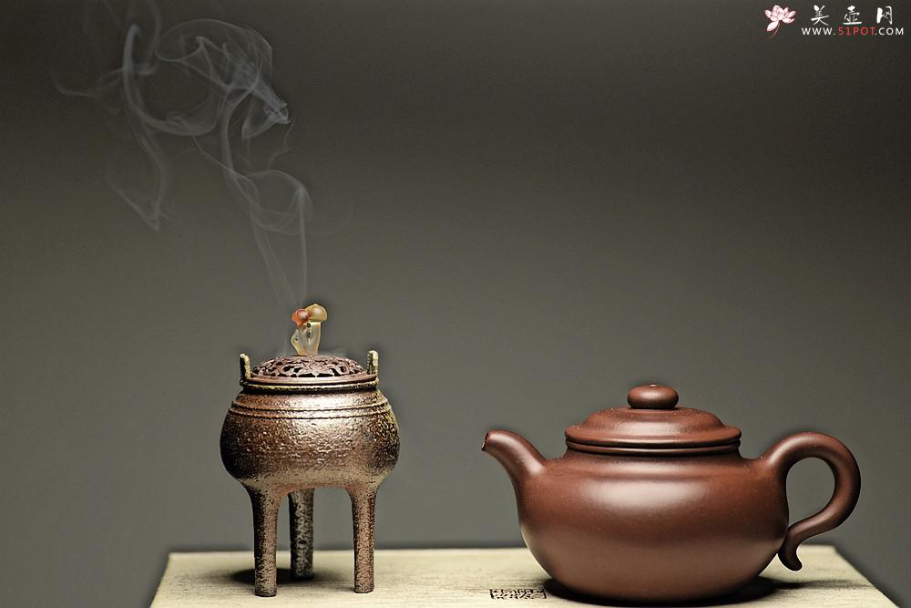 紫砂壶图片：徐正涛丙申夏全手新作 大仿古 精品之作 端庄大气 饱满舒适 - 美壶网