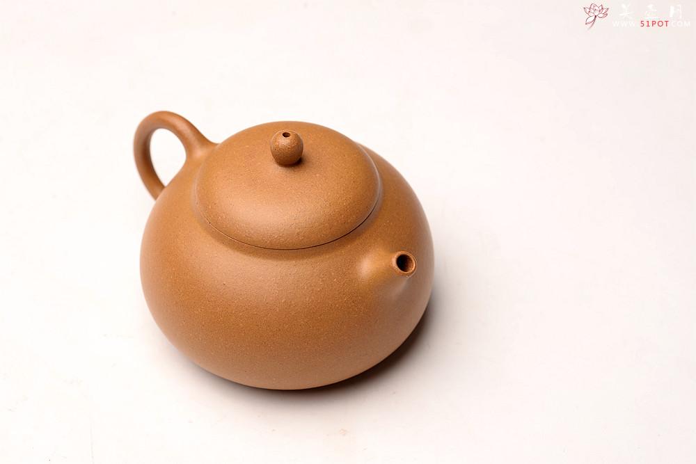 紫砂壶图片：周路健丙申夏全手薄胎 娇小迷人 马景辉款式 全手工西施    - 美壶网