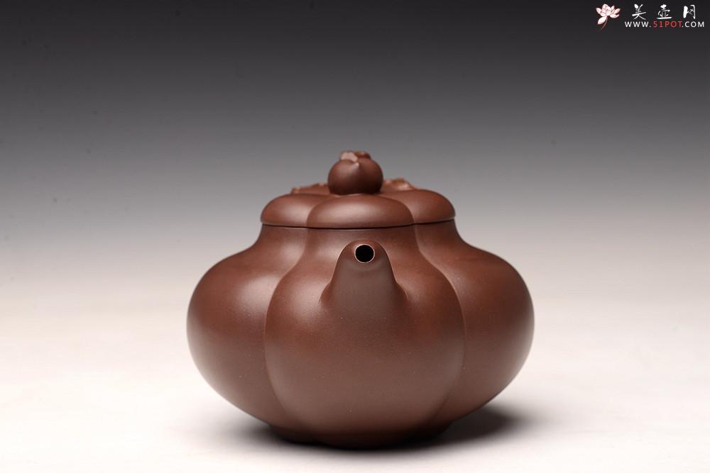 紫砂壶图片：酒虎丙申夏精心之作 大气磅礴 全手工上合桃 做工精致 高峻挺拔 - 美壶网