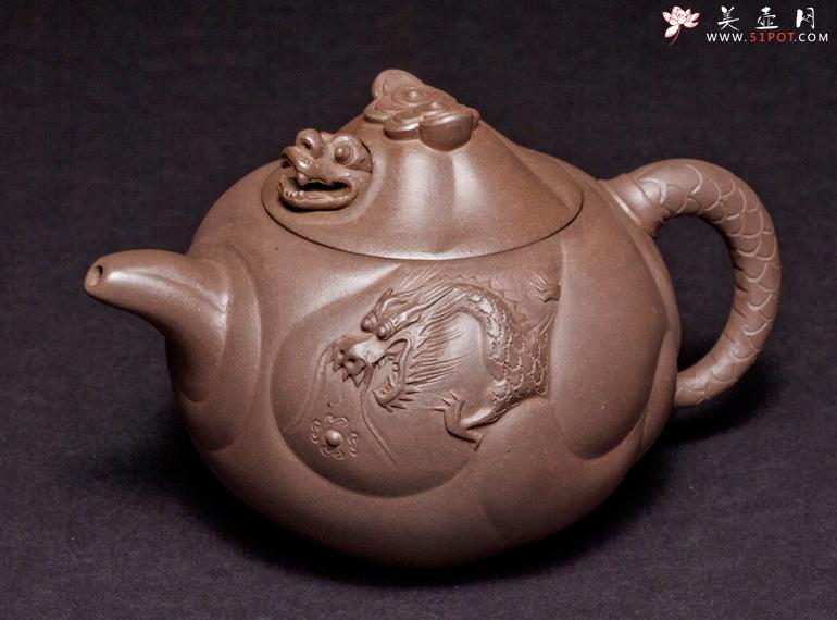 紫砂壶图片：鱼化龙 - 美壶网