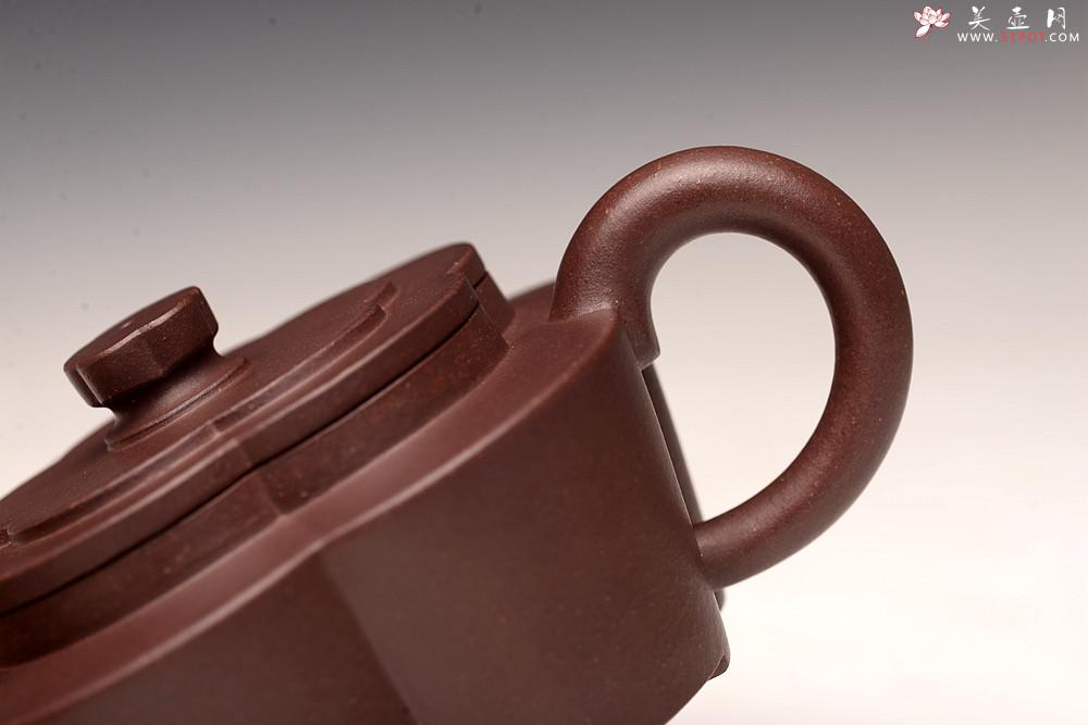 紫砂壶图片：酒虎丙申秋全手新作  梅花周盘 摹古之作 颇具难度 精工 仅此一件 - 美壶网