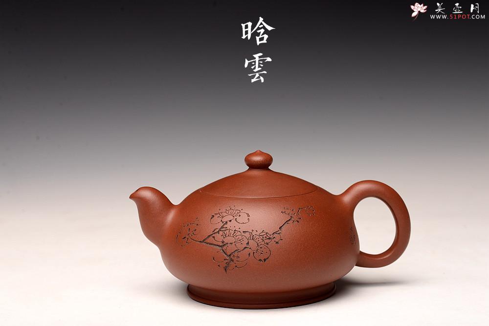 紫砂壶图片：弄梅生香 别具一格 出水如注 晗云 - 美壶网