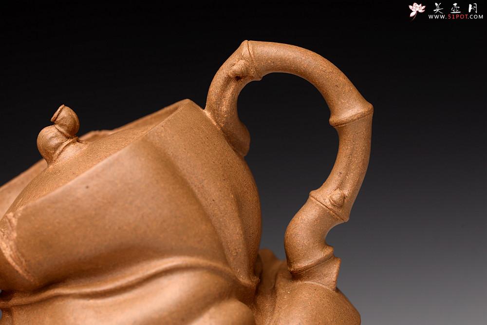 紫砂壶图片：林秀明丙申夏 全手精品 文心入泥 原创作品 永怡 灵秀玩味 - 美壶网