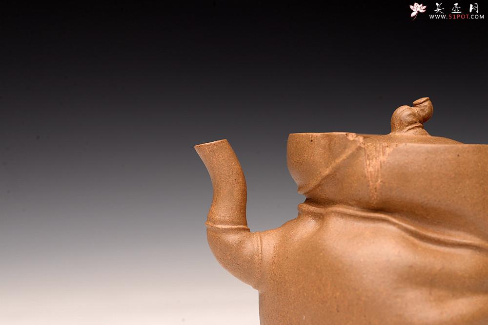 紫砂壶图片：林秀明丙申夏 全手精品 文心入泥 原创作品 永怡 灵秀玩味 - 美壶网