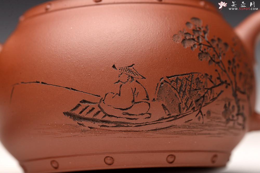 紫砂壶图片：型制耐品 精工实用 石鼓 - 美壶网