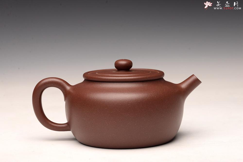 紫砂壶图片：炮管经典 油润原矿底槽青 全手圆璧 传统功力 - 美壶网