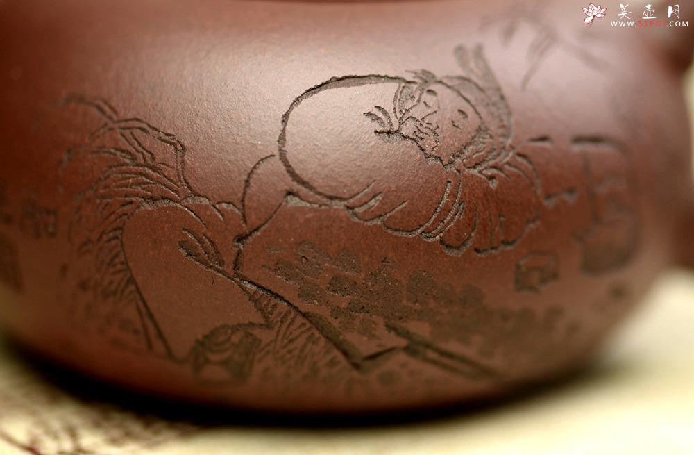 紫砂壶图片：谭华斌近作 道洪风格之玉露 刀法精炼 可人小壶 美壶特惠 - 美壶网