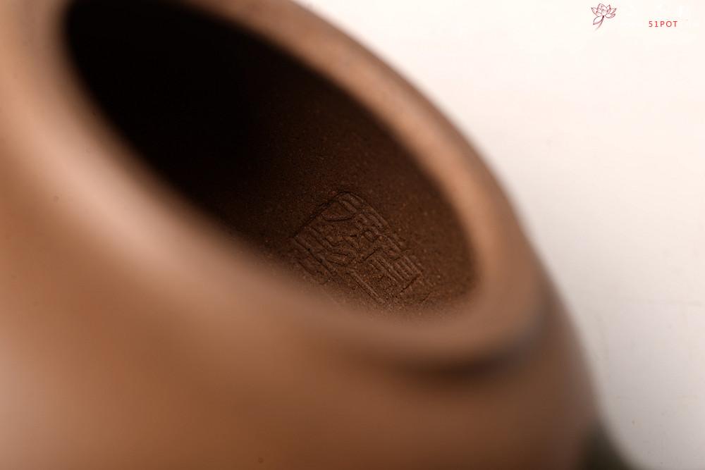 紫砂壶图片：蔡一强丙申夏全手作品 开心果 田园之乐 寓意吉祥 - 美壶网