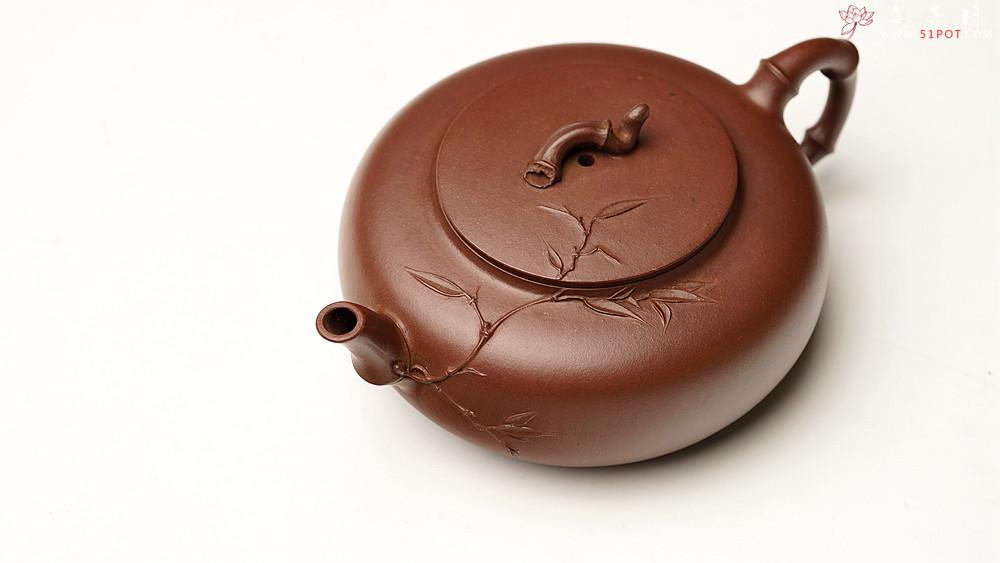 紫砂壶图片：潘丹初丙申秋 文气秀雅 原创作品 灵秀生动 全手紫竹~ 妙趣横生 - 美壶网